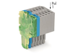 Внутренний разъём WAGO 2020-208/000-039, 8 pin, 0.5мм²-1.5мм², 500В, 13.5А, CS: 3.5мм, (1 шт)