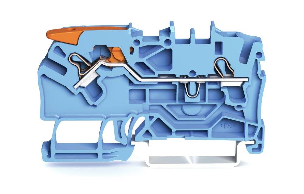 Клемма WAGO 2102-1204, 2 pin, 0.25мм² - 4мм², 24А, (50 шт)