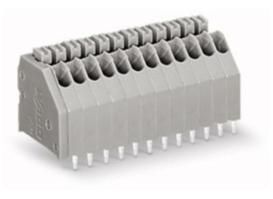 Клемма печатной платы WAGO 250-311, 11 pin, 0.14мм²-0.5мм², 160В, 4А, CS: 2.5мм, (1 шт)