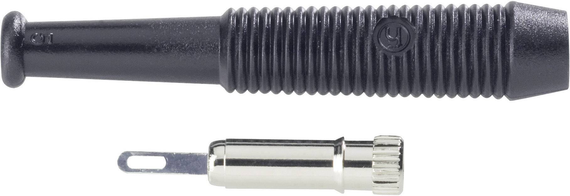 930320100, SKS-HIRSCHMANN MKU 1 - Лабораторное гнездо, Ø-контакта: 2 мм, черный : 1 шт.