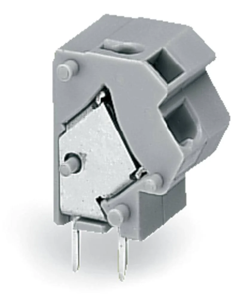 Быстроразъемная клемма WAGO 254-821, 1 pin, 0.25мм² - 0.75мм², 630В, CS: 10мм;10.16мм, (300 шт)