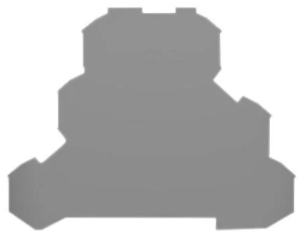 Торцевая/разделительная пластина WAGO 2002-3291, (1 шт)