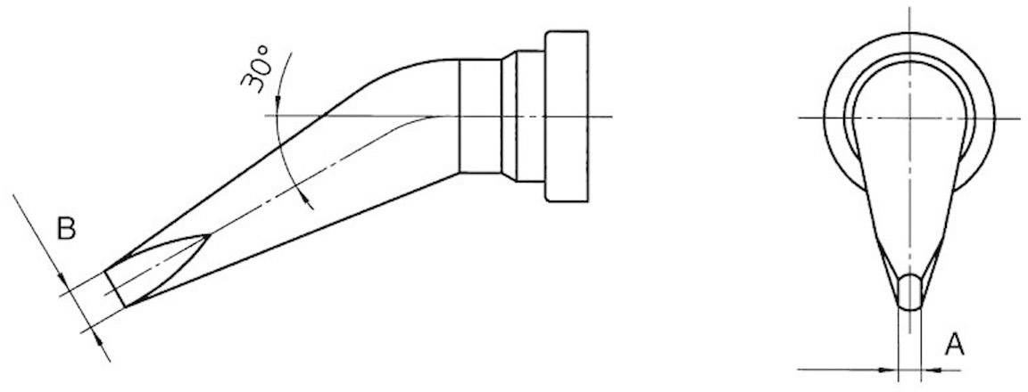 Паяльное жало Weller T0054442099 LT HX