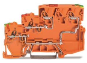 Клемма привода WAGO 2000-5357/101-000, 2 pin, 0.14мм²-1.5мм², 250В, 28А, (1 шт)