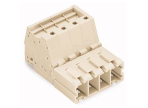 Контактный разъем WAGO 831-3204, 4 pin, 800В, 41А, CS: 5мм, (1 шт)