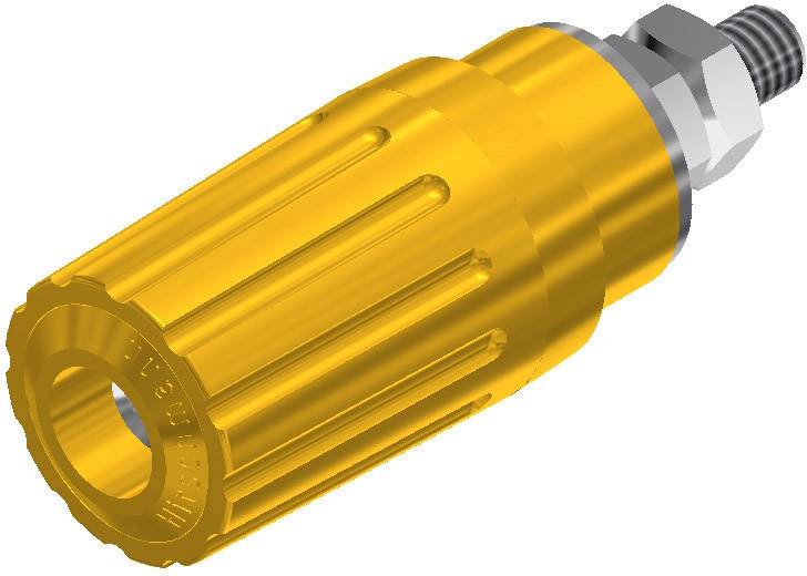 930757103, SKS-HIRSCHMANN PKI 100 - Полюсной зажим, 35 А, желтый : 1 шт.