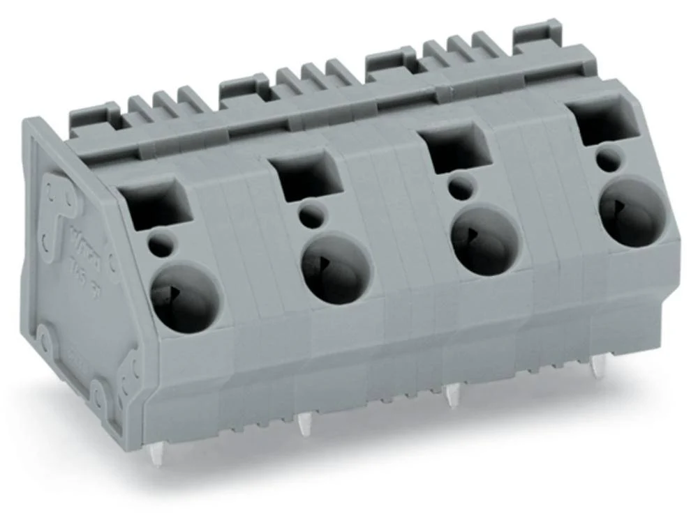 Быстроразъемная клемма WAGO 745-1453, 3 pin, 0.20мм² - 6.00мм², 1000В, CS: 15мм, (40 шт)
