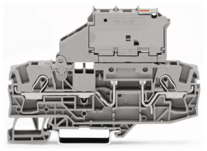 Клеммная колодка предохранителя WAGO 2006-1611/1000-542, 1 pin, 0.5мм²-10мм², 800В, 10А, (1 шт)