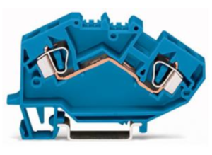 Проходная клеммная колодка WAGO 782-604, 1 pin, 0.2мм²-6.0мм², 1000В, 41А, (1 шт)