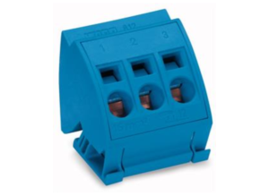 Клеммная колодка WAGO 812-114, 3 pin, 1.5мм²-16мм², 1000В, 96А, (1 шт)