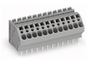 Клемма печатной платы WAGO 745-108/000-006, 8 pin, 0.08мм²-4.0мм², 320В, 32А, CS: 5мм, (1 шт)