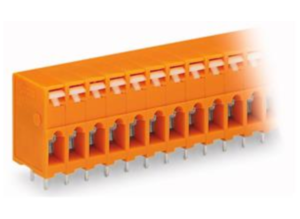 Клемма печатной платы WAGO 741-204, 4 pin, 0.08мм²-2.5мм², 320В, 16А, CS: 5.08мм, (1 шт)