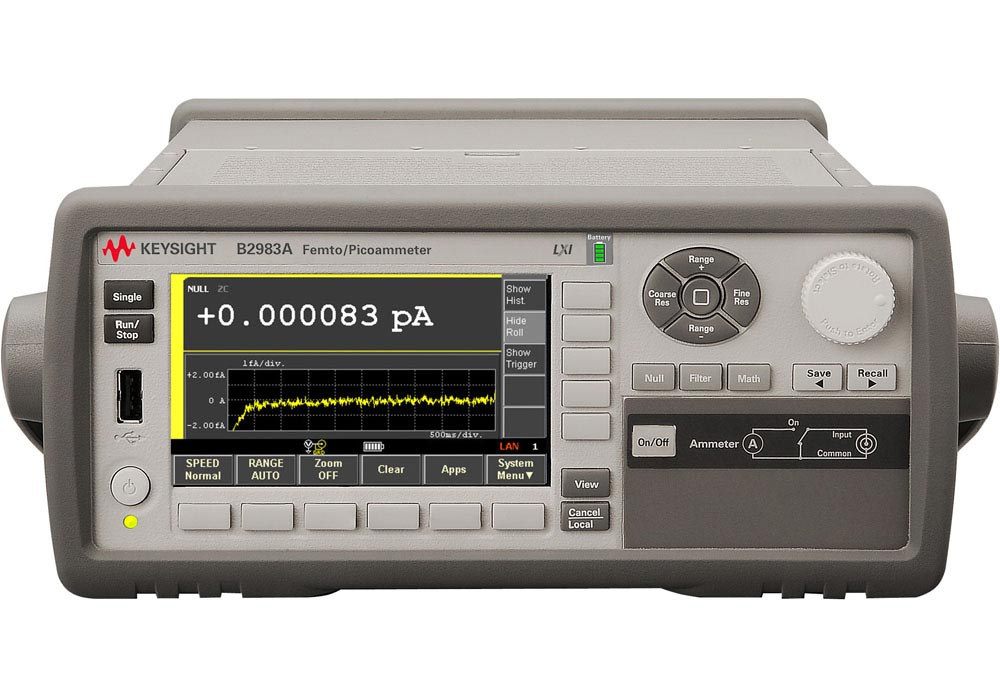 Фемто/пикоамперметр Keysight B2983A 