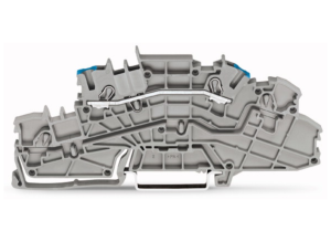 Многоуровневая монтажная клеммная колодка WAGO 2003-6651, 2 pin, 0.25мм²-2.5мм², 400В, 24А, (1 шт)