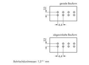 Гнездо WAGO 890-844/011-000, 4 pin, 250В, 16А, (1 шт)
