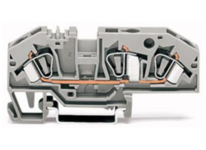 Проходная клеммная колодка WAGO 282-694, 1 pin, 0.2мм²-6.0мм², 800В, 41А, (1 шт)