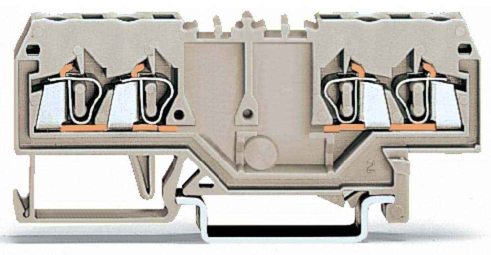 Клемма WAGO 280-995, 4 pin, 0.02мм² - 2.50мм², 550В, 20А, конф: L, (100 шт)