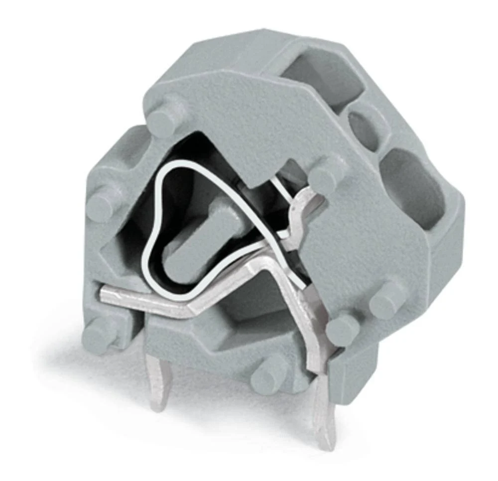 Быстроразъемная клемма WAGO 745-3801, 1 pin, 0.08мм² - 4.00мм², 320В, CS: 5мм, (200 шт)