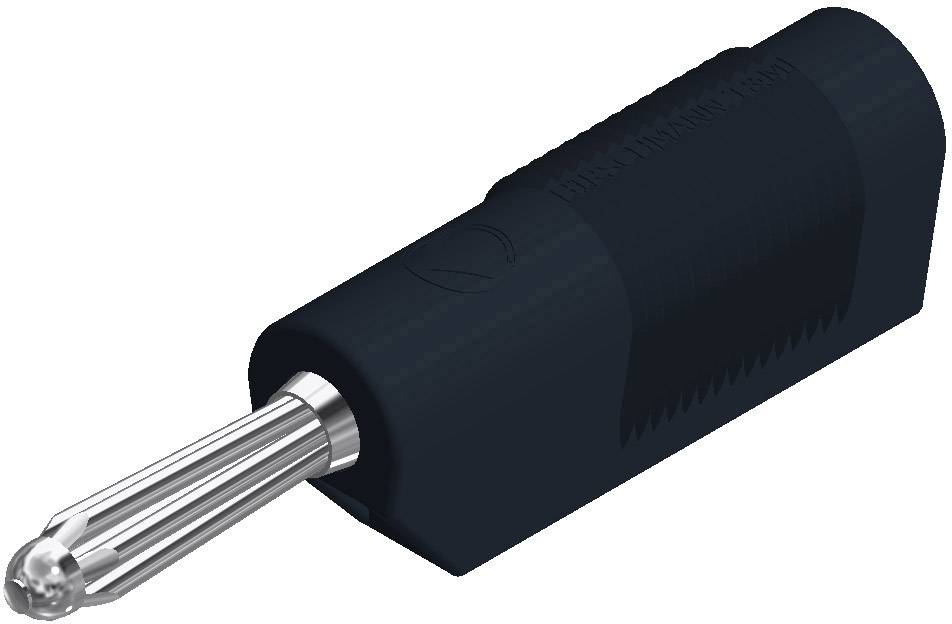 930729100, SKS-HIRSCHMANN BSB 20 K - Пружинный штекер, Ø-контакта: 4 мм, черный : 1 шт.