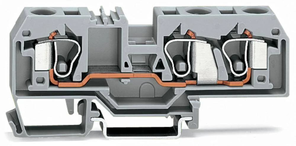 Клемма WAGO 284-993, 3 pin, 0.20мм² - 10мм², 550В, 53А, конф: L, (25 шт)