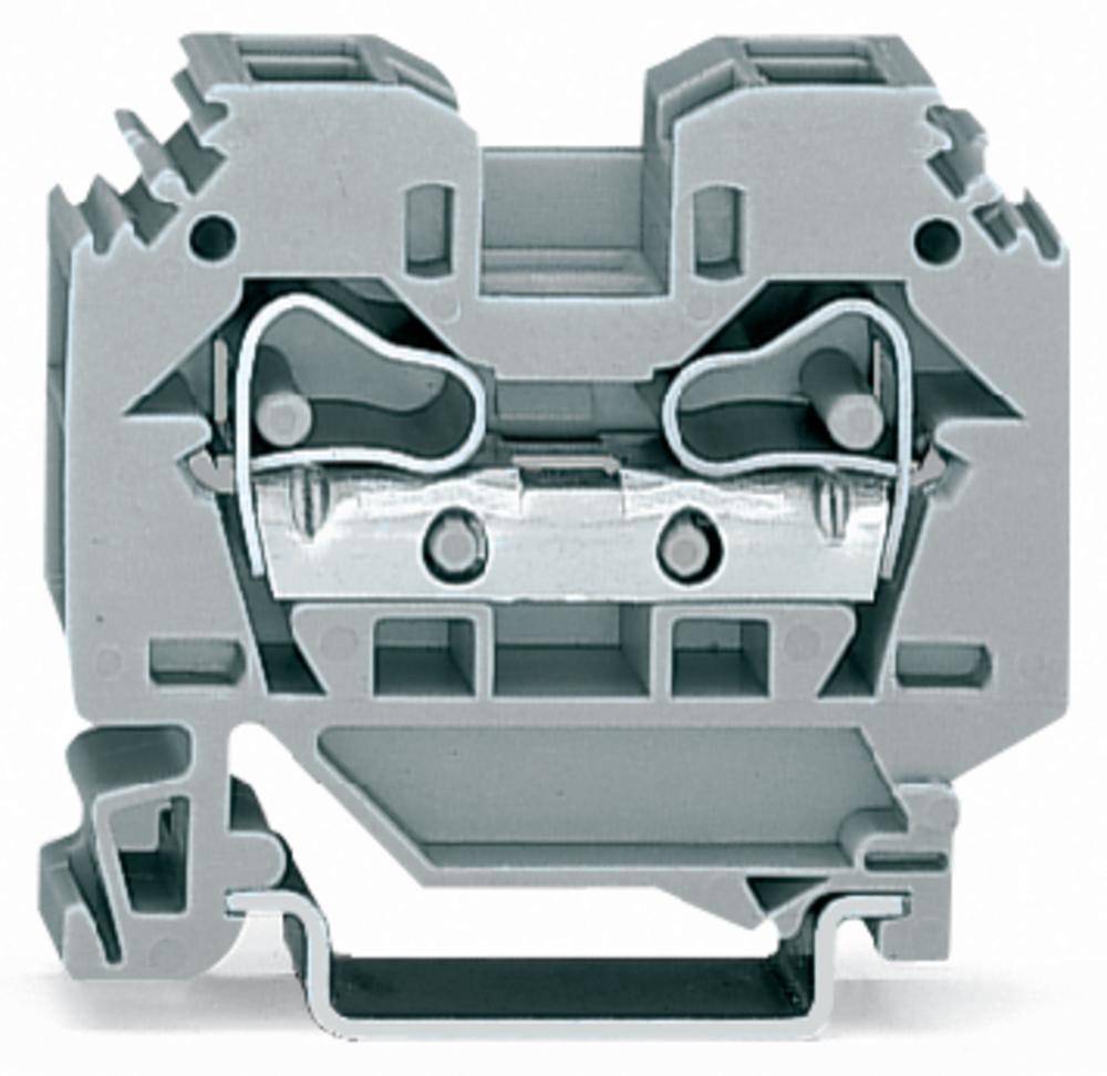 Клемма WAGO 284-104, 2 pin, 0.20мм² - 10мм², 800В, 57А, конф: N, (50 шт)