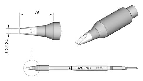 Паяльное жало JBC Tools C245768 