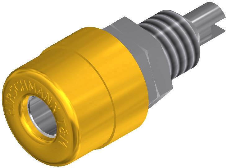 Лабораторное гнездо 930176103 SKS Hirschmann BIL 20, желтый