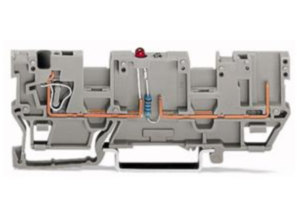 Клемма WAGO 769-219/281-413, 1 pin, 0.08мм²-4.0мм², 24В, 0.025А, (1 шт)