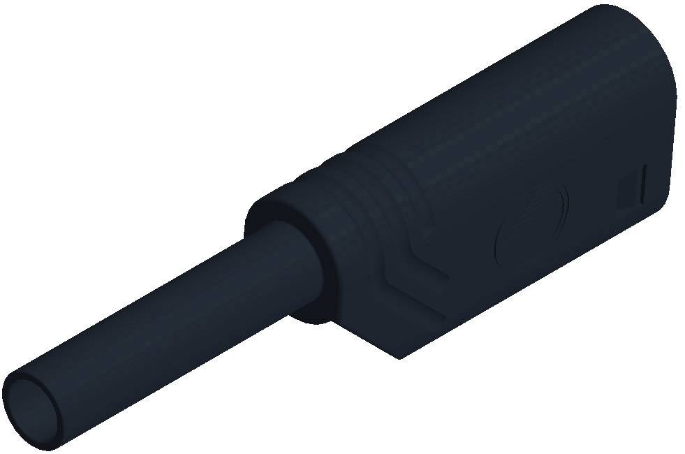 975090700, SKS-HIRSCHMANN MST S WS 30 Au - Башенный штекер, Ø-контакта: 2 мм, черный : 1 шт.
