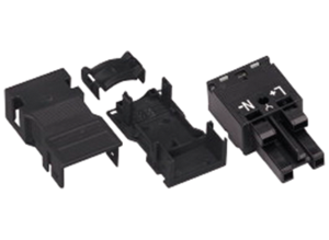 Гнездо WAGO 770-102/041-000, 2 pin, 0.5мм²-4.0мм², 250В, 25А, (1 шт)