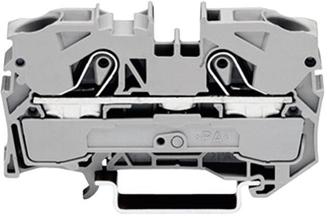 Клемма WAGO 2010-1201, 2 pin, 0.50мм² - 16мм², 800В, 57А, конф: L, (1 шт)