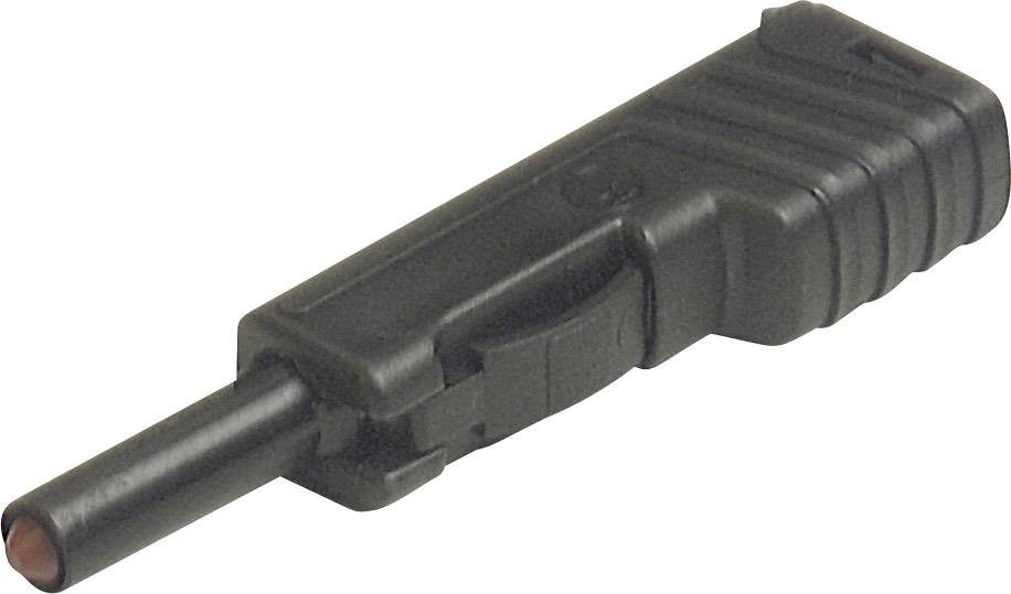 932153100, SKS-HIRSCHMANN SLS 200 - Лабораторный штекер, Ø-контакта: 4 мм, черный : 1 шт.