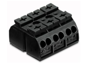 Клеммная колодка WAGO 862-503, 3 pin, 0.5мм²-4.0мм², 500В, 32А, CS: 12мм, (1 шт)