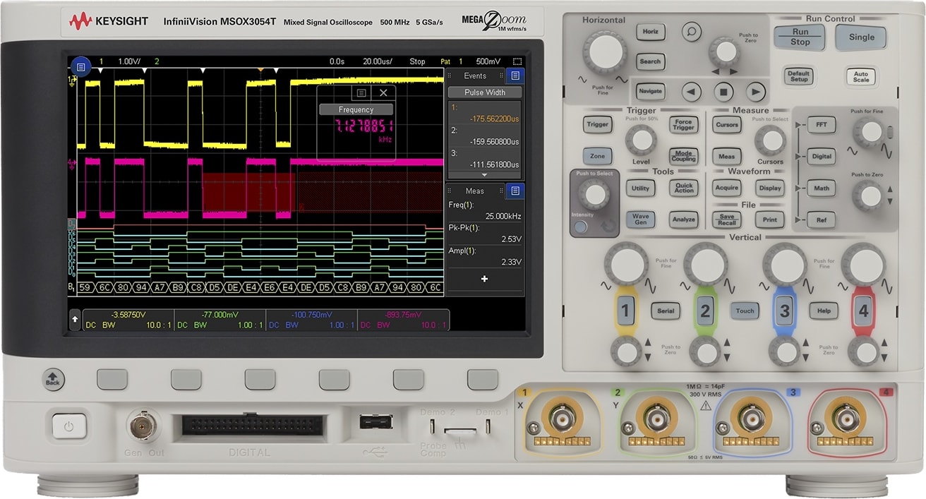 Осциллограф смешанных сигналов Keysight MSOX3054T 