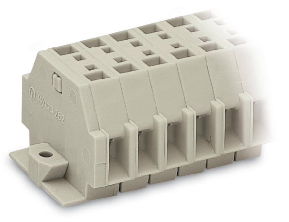 Клеммная колодка WAGO 262-183, 6 pin, 0.50мм² - 4мм², 550В, 23А, конф: L, (100 шт)