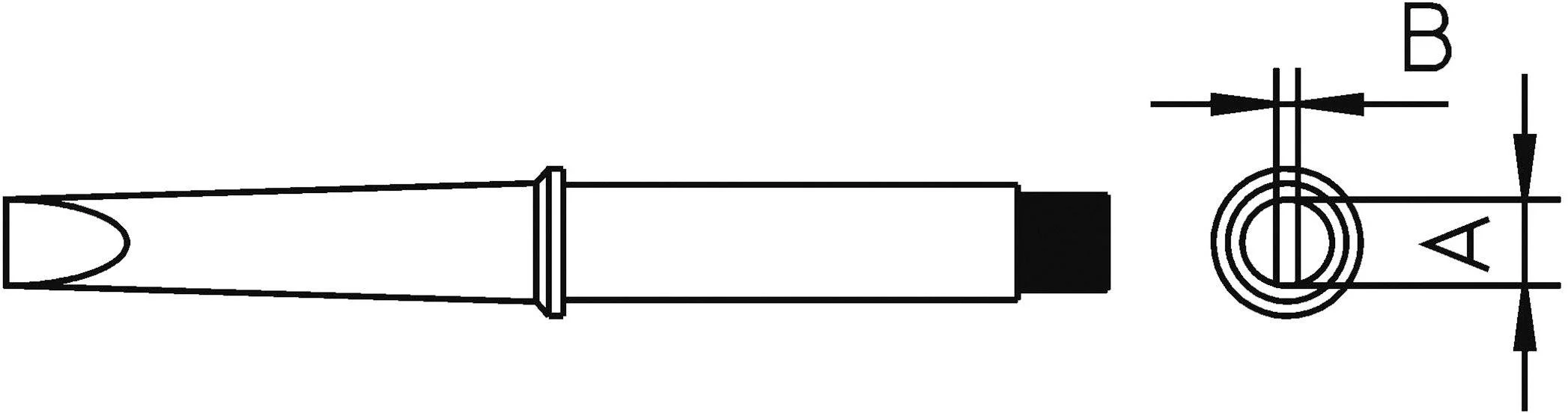 Паяльное жало Weller T0054202799 CT5 C7