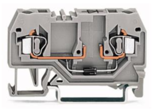Диодная клемма WAGO 280-915/281-411, 1 pin, 0.08мм²-2.5мм², 250В, 0.5А, (1 шт)
