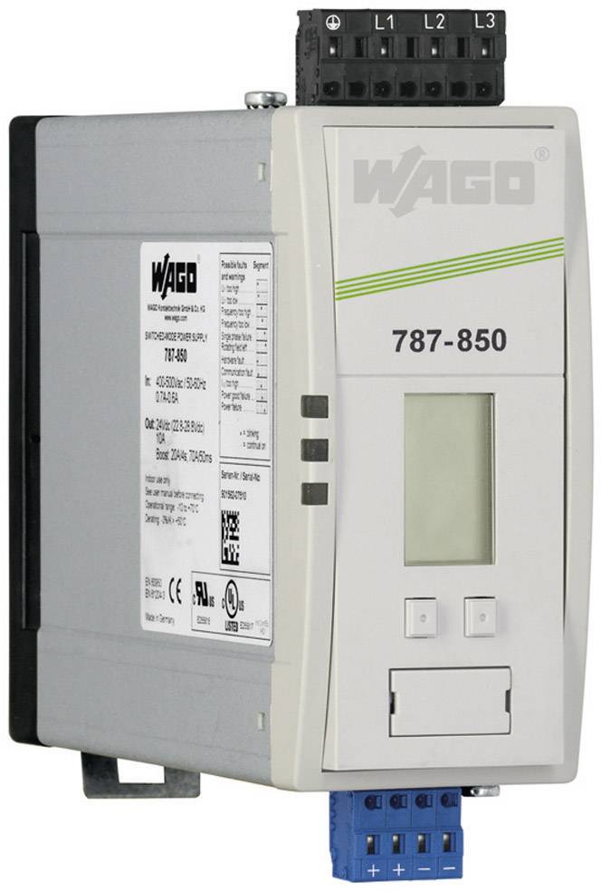 Блок питания на DIN-рейке WAGO 787-850 EPSITRON® PRO POWER