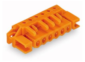 Гнездовой разъем WAGO 232-269/047-000, 9 pin, 320В, 12А, CS: 5.08мм, (1 шт)