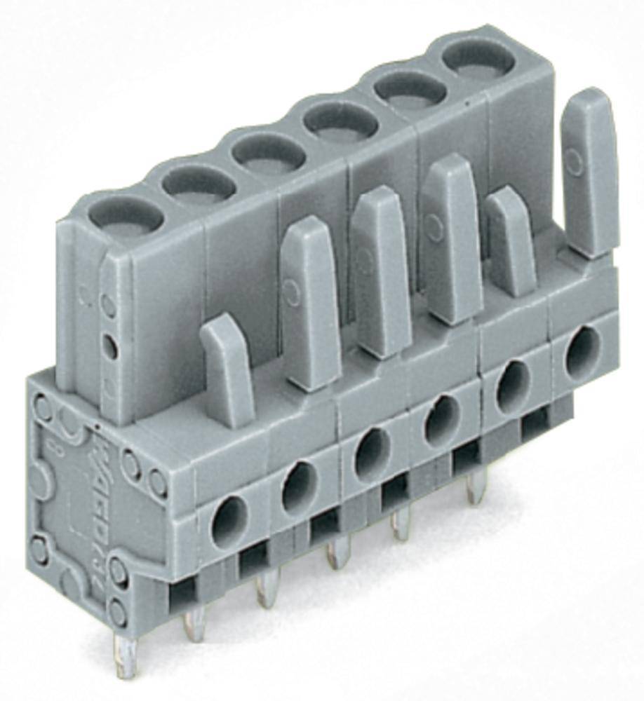 Розетка для подключения к печатной плате WAGO 232-134, 4 pin, 320В, CS: 5мм, (100 шт)