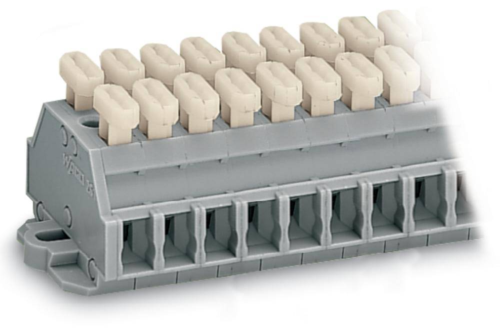 Клеммная колодка WAGO 261-429/341-000, 18 pin, 0.08мм² - 2.50мм², 500В, 24А, конф: L, (50 шт)