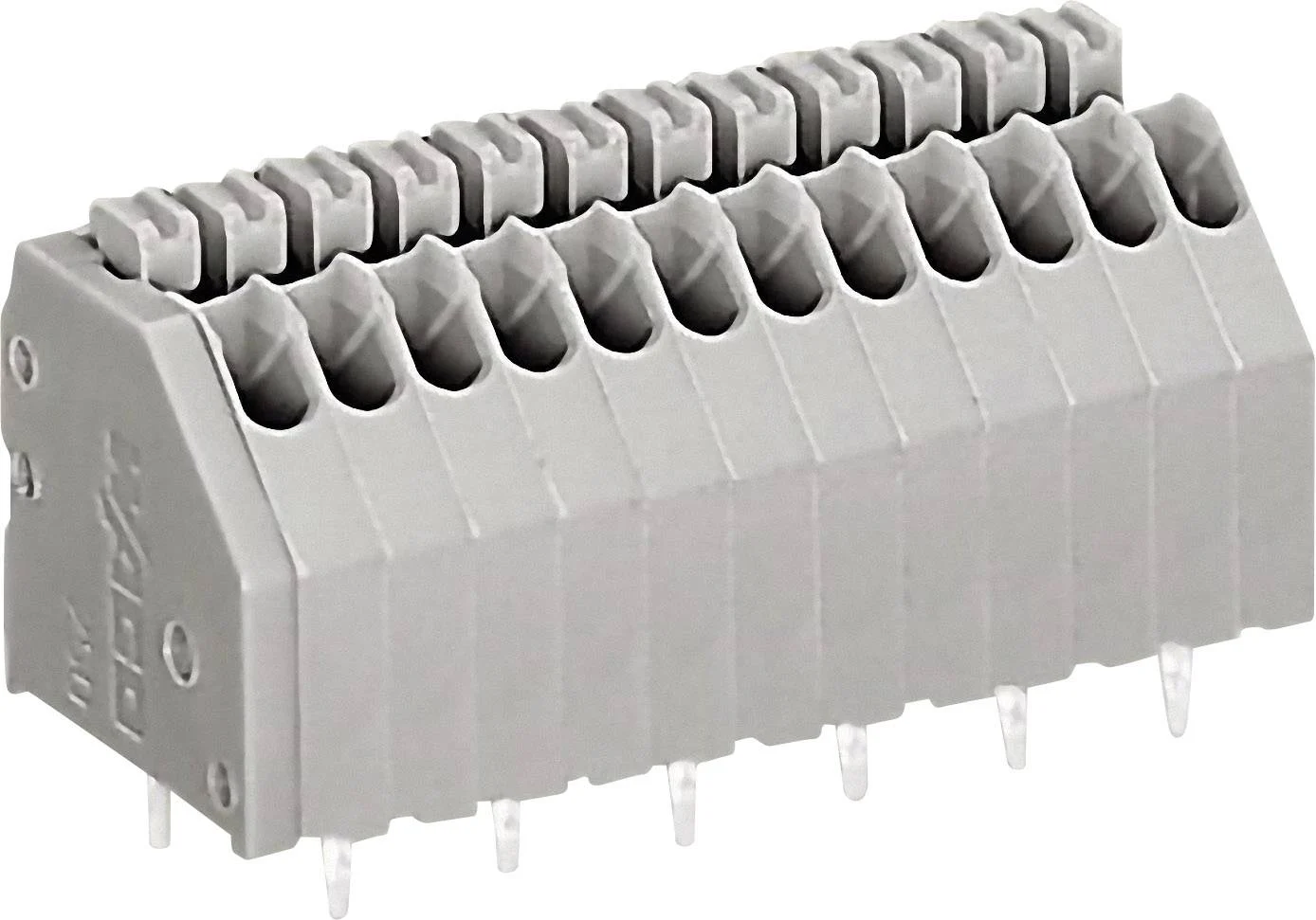 Быстроразъемная клемма WAGO 250-1404, 4 pin, 0.14мм² - 0.50мм², 160В, 2А, CS: 2.54мм, (1 шт)