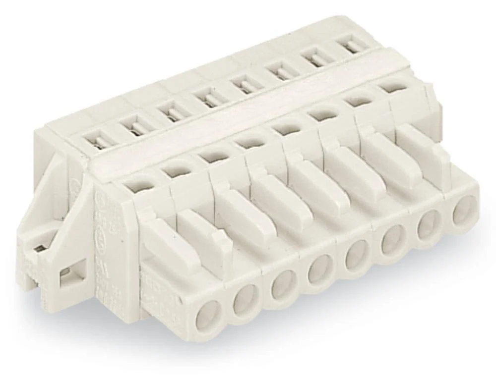 Розетка для подключения кабеля WAGO 721-112/027-000, 12 pin, 0.08мм² - 2.5мм², 630В, 16А, CS: 5мм, (25 шт)