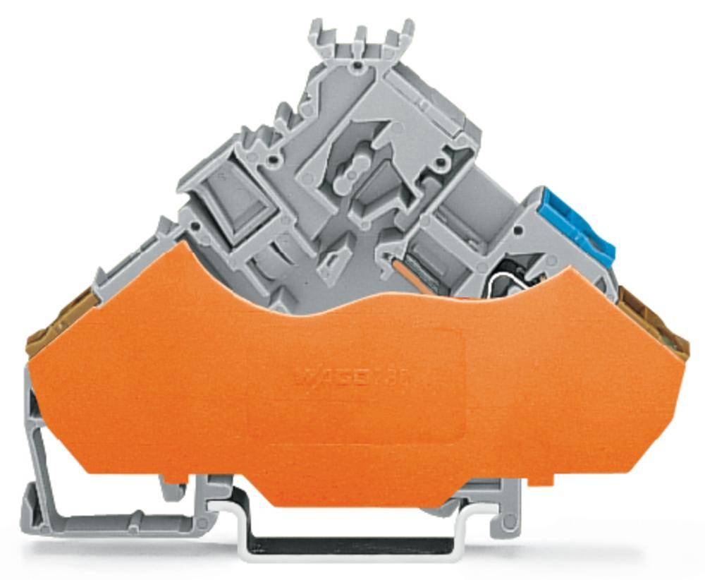 Клемма привода WAGO 280-565/280-321, 3 pin, 0.08мм² - 2.50мм², 125В, 5А, конф: L, (50 шт)