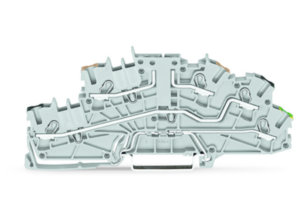 Многоуровневая монтажная клеммная колодка WAGO 2003-6660, 3 pin, 0.25мм²-4.0мм², 250В, 10А, (1 шт)