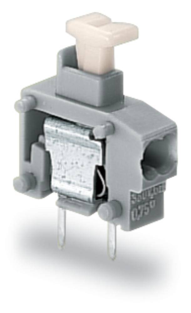 Быстроразъемная клемма WAGO 235-717/331-000, 1 pin, 0.20мм² - 0.48мм², 320В, CS: 5мм;5.08мм, (800 шт)