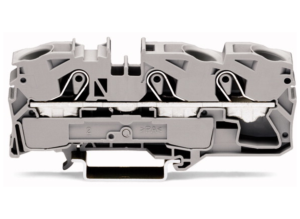 Проходная клеммная колодка WAGO 2016-1303, 1 pin, 0.5мм²-16мм², 550В, 76А, (1 шт)
