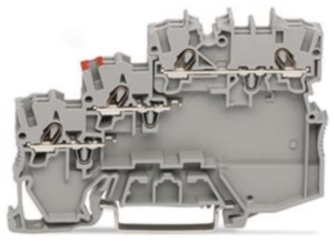 Клемма привода WAGO 2000-5310/101-000, 0.14мм²-1.5мм², 250В, 13.5А, (1 шт)