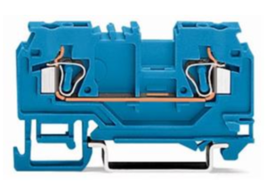 Проходная клеммная колодка WAGO 880-904/999-940, 1 pin, 0.08мм²-4.0мм², 800В, 25А, (1 шт)