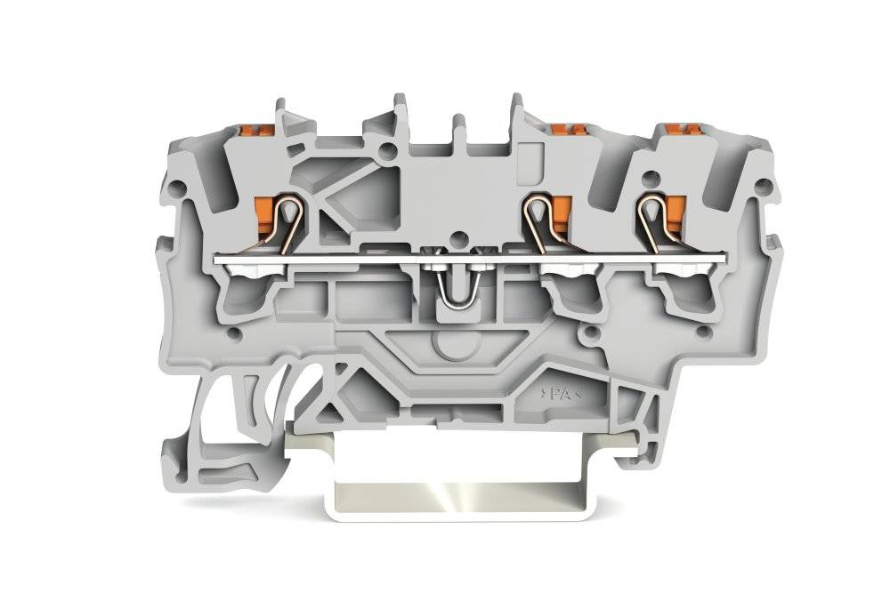 Клемма WAGO 2201-1301, 2 pin, 0.25мм² - 2.50мм², 800В, 18А, (100 шт)